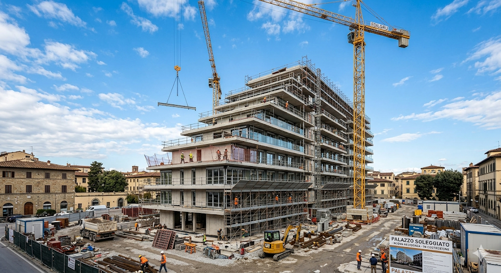 palazzo in ristrutturazione